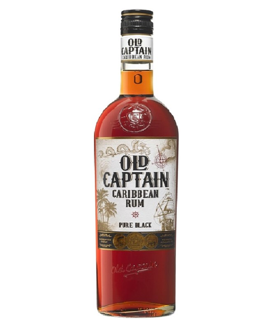 Ром Old Captain Rum Pure Black 40% 0.7 л